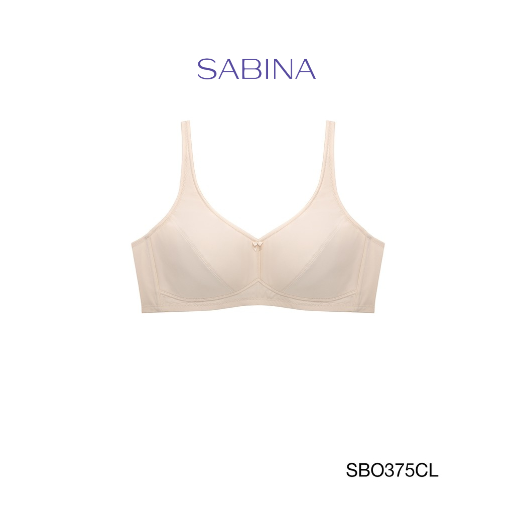 Sabina เสื้อชั้นใน Invisible Wire (ไม่มีโครง) รุ่น Function Bra รหัส SBO375CL สีเนื้ออ่อน