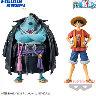 *In Stock*(พร้อมส่ง)『ONE PIECE FILM RED』 DXF～THE GRANDLINE MEN～vol.8 - Jinbe &amp; Luffy (โมเดล)(ของแท้)(ล๊อต JP)