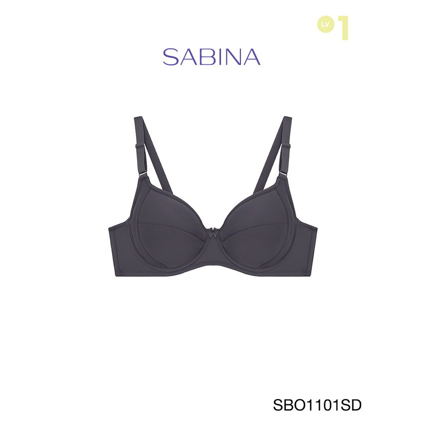 Sabina เสื้อชั้นใน มีโครง รุ่น Function Bra รหัส SBO1101SD สีเทาเข้ม