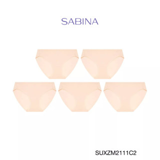 Sabina กางเกงชั้นใน (Set 5 ชิ้น) รุ่น Panty Zone รหัส SUXZM2111C2 สีเนื้ออ่อน