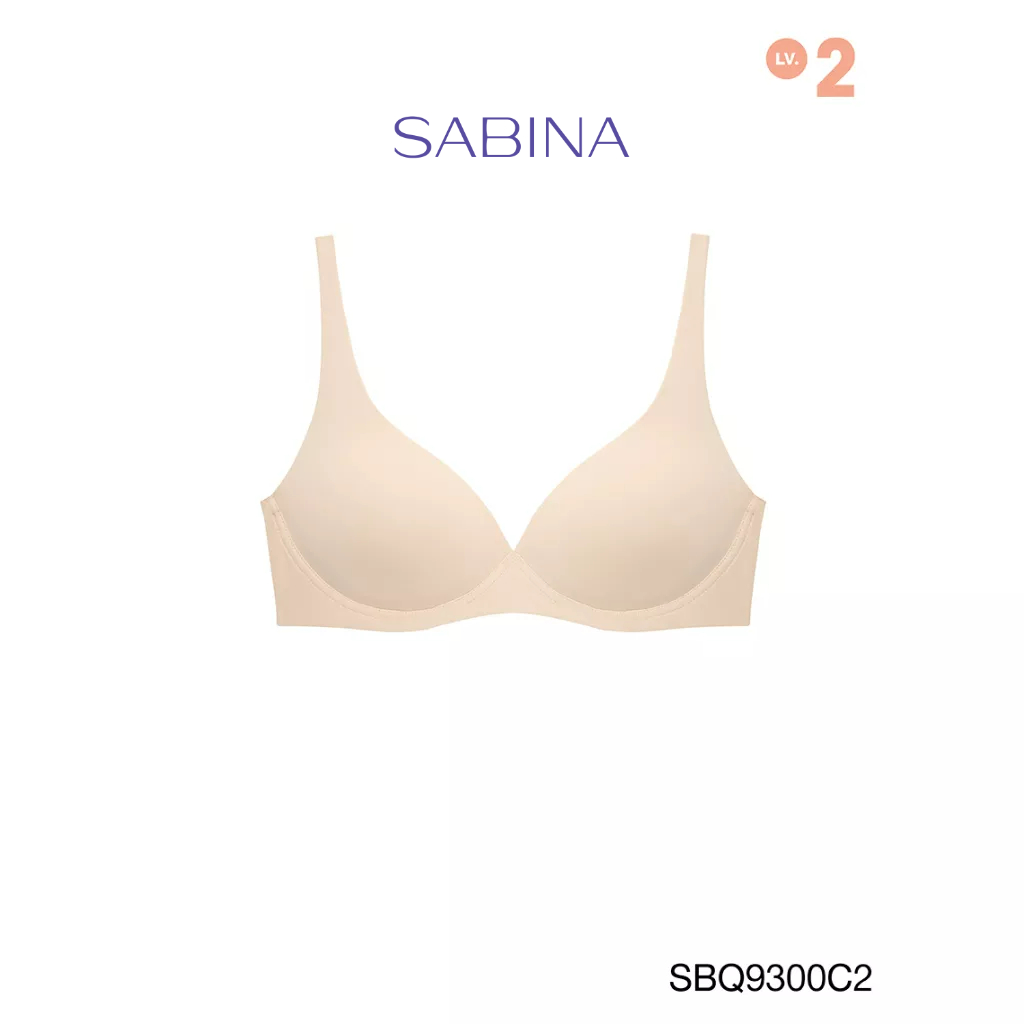 SABINA BRALESS เสื้อชั้นใน Invisible Wire (ไม่มีโครง) รุ่น TWENTY FIVE รหัส SBQ9300C2 สีเนื้ออ่อน