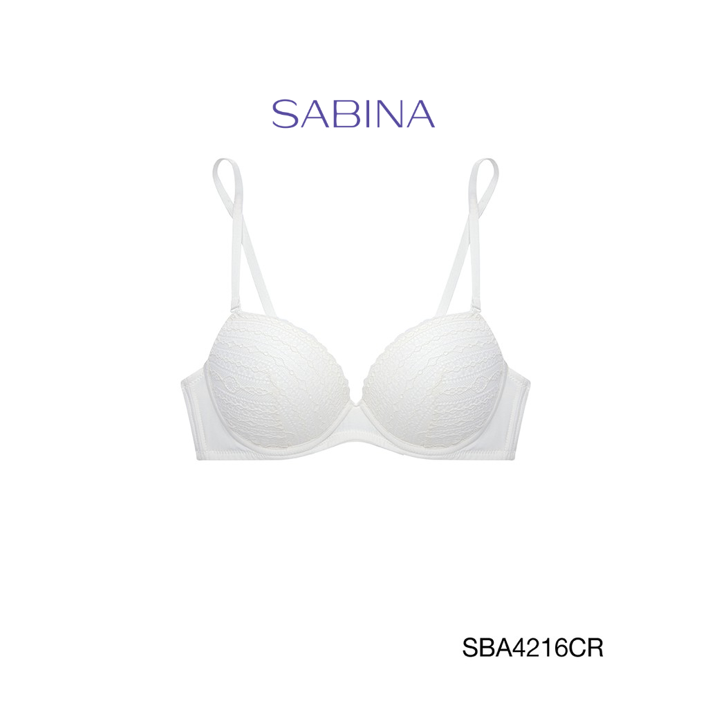 Sabina เสื้อชั้นใน (มีโครง) รุ่น Doomm Doomm รหัส SBA4216CR สีครีม