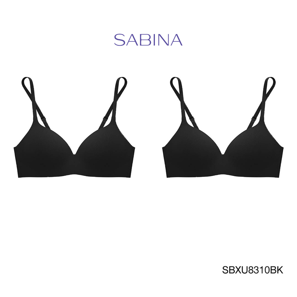 Sabina ซาบีน่า เสื้อชั้นใน (Set 2 ชิ้น) INVISIBLE WIRE (ไร้โครง) SEAMLESS FIT รุ่น Pretty Perfect รห