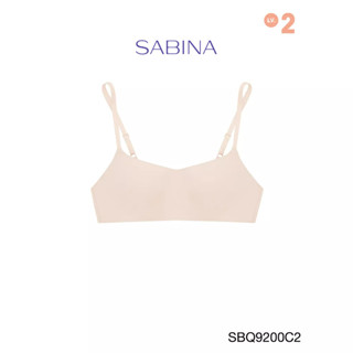 SABINA BRALESS เสื้อชั้นใน Invisible Wire (ไม่มีโครง) รุ่น TWENTY FIVE รหัส SBQ9200C2 สีเนื้ออ่อน