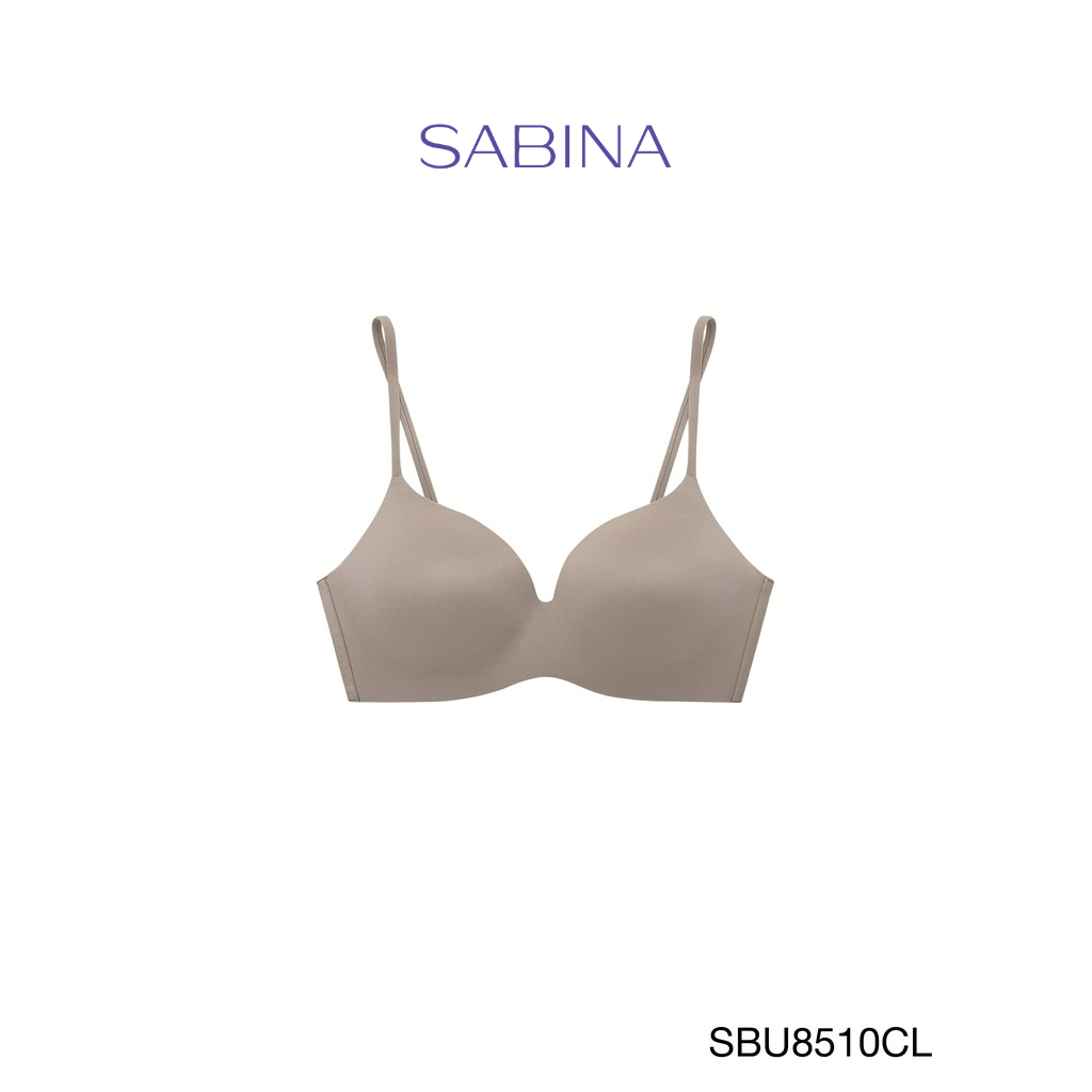 Sabina เสื้อชั้นใน Invisible Wire (ไม่มีโครง) รุ่น Pretty Perfect รหัส SBU8510CL สีเนื้อ