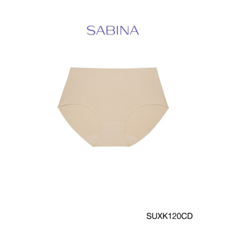 Sabina กางเกงชั้นใน (ทรงHalf) รุ่น Soft Collection Seamless รหัส SUXK120CD สีเนื้อเข้ม