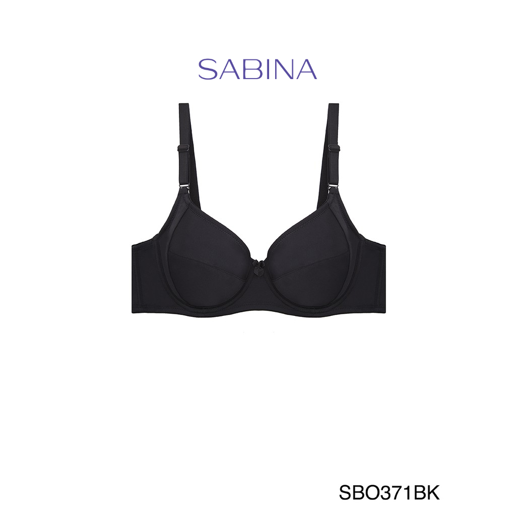 Sabina เสื้อชั้นใน (มีโครง) รุ่น Function Bra รหัส SBO371BK สีดำ