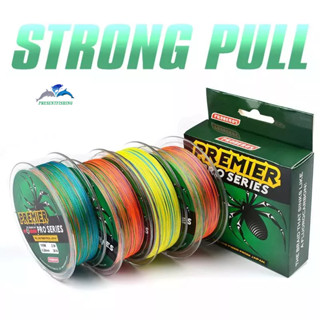 สายPE ถัก4 เบอร์3.0 สีMulticolour ยาว100เมตร แบรนด์ PROBEROS เวท35LB