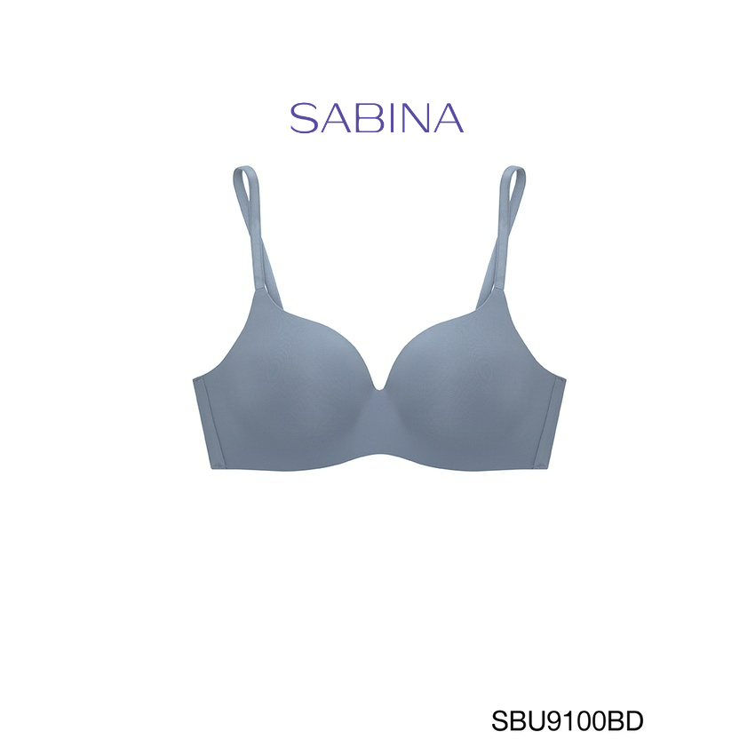 SABINA BRALESS เสื้อชั้นใน (ไร้โครง) รุ่น Pretty Perfect รหัส SBU9100BD สีน้ำเงิน