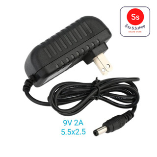 Power Adapter AC 100-240V To DC 9V 2A Supply Converter 9V 2A 5.5x2.5