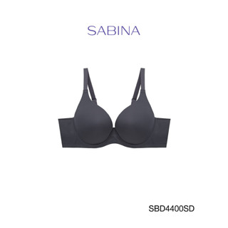 Sabina เสื้อชั้นใน Seamless Fit รุ่น Perfect Bra รหัส SBD4400SD สีเทาเข้ม