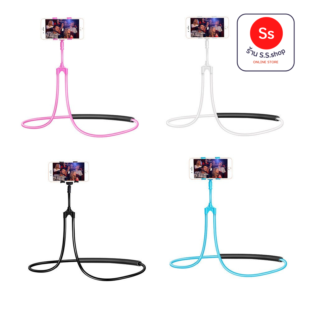 Lazy Hanging Neck Phone Stands Necklace Cellphone Support Bracket for Samsung Universal Holder for iphone