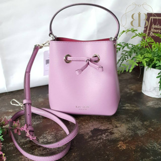 Kate Spade Small Bucket Eva Rosy Cheeks Crossbody Bag Wkru5857