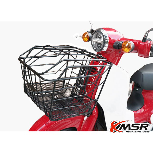 แท้ 100% ตะกร้าหน้ารถมอเตอร์ไซค์ Honda Super Cub ทุกปี พร้อมชุดติดตั้ง ตะแกรงหน้ารถ ตะกร้ามอไซค์ แข็งแรง ทนทาน ใหญ่