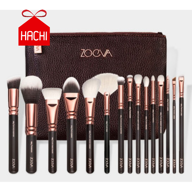 Hachi แปรงแต่งหน้า ZOEVA แพ็ค 15 ชิ้น usa import