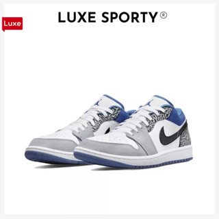 ของแท้100% Nike Air Jordan 1 Low SE True Blue มั่นคง พอดี 2023