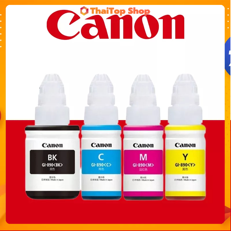 Canon หมึกแท้​ GI-790 Original ink 135ml 70ml 4สี แท้ เติม G1000 / G2000 / G3000 / G1010 / G2010 / G3010