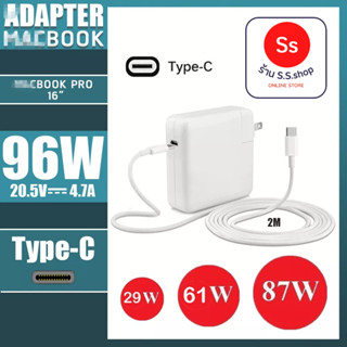 สายชาร์จโน็ตบุ๊ค 29w 61w 87w 96w USB TYPE-C Adapter Notebook