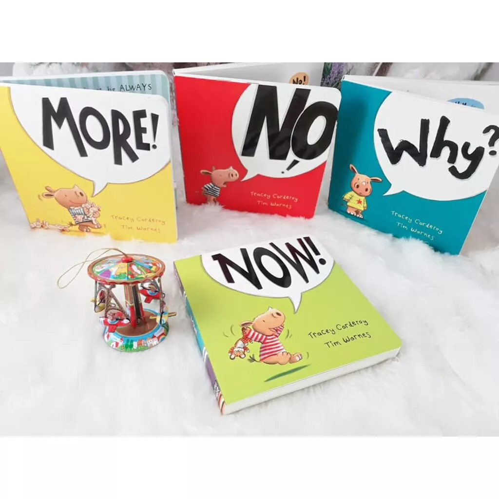 [หนังสือ เด็ก] Now, No, More, Why by Tracey Corderoy หมอประเสริฐแนะนำ ปกอ่อน และ Board Book