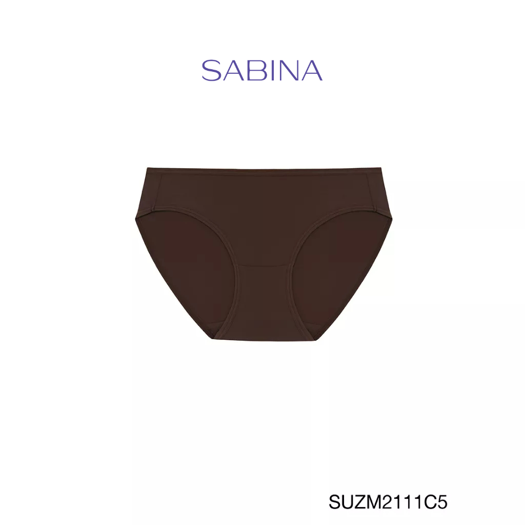 Sabina กางเกงชั้นใน เบสิค ทรงบิกินี่ รุ่น SUZM2111C5 สีน้ำตาลโกโก้