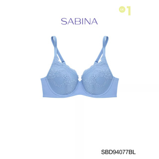 Sabina เสื้อชั้นใน มีโครง รุ่น Perfect Bra รหัส SBD94077BL สีฟ้า