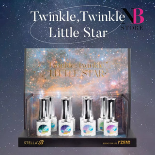 [2022 Winter Collection] สีกริตเตอร์ Stella B Twinkle,Twinkle, Little Star สีทาเล็บ IZEMI