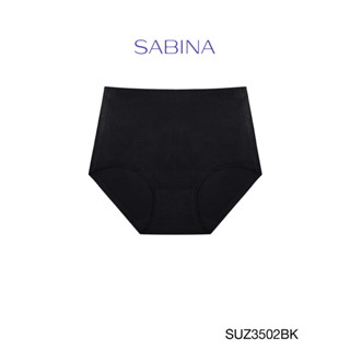 Sabina กางเกงชั้นใน  Seamless Fit (ทรง Half )  รุ่น Panty Zone รหัส SUZ3502BK สีดำ