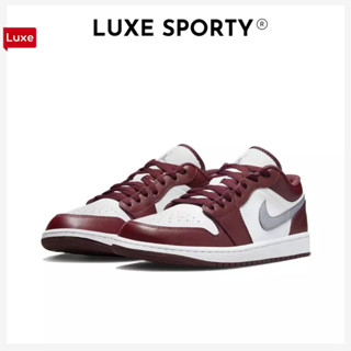 ของแท้100% Nike Air Jordan 1 Low Bordeaux มั่นคง พอดี 2023