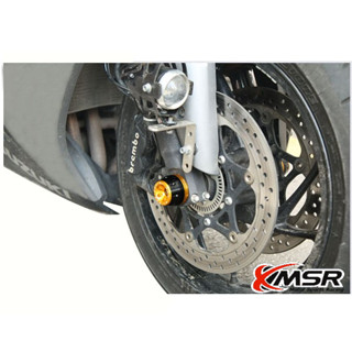 แท้100% กันล้มล้อหน้า Suzuki GSR1000 กันรอย Xmsr กันครูด พร้อมติดตั้ง แข็งแรง สวยงาม ไม่เป็นสนิม มีขายส่ง