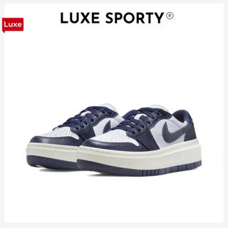 ของแท้100% Nike  Air Jordan 1 elevate low midnight navy มั่นคง พอดี 2023