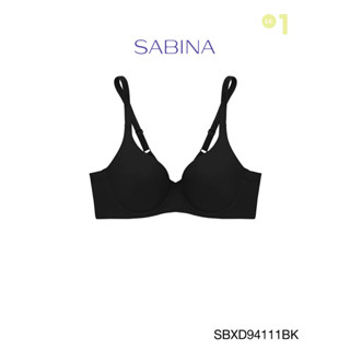 Sabina เสื้อชั้นใน มีโครง รุ่น Perfect Bra รหัส SBXD94111BK สีดำ