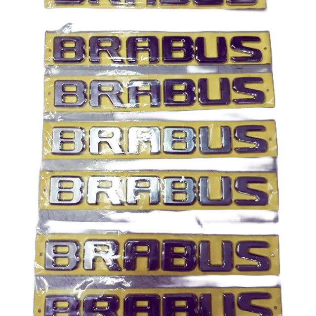 โลโก้ BRABUS ใส่กับรถเบนซ์