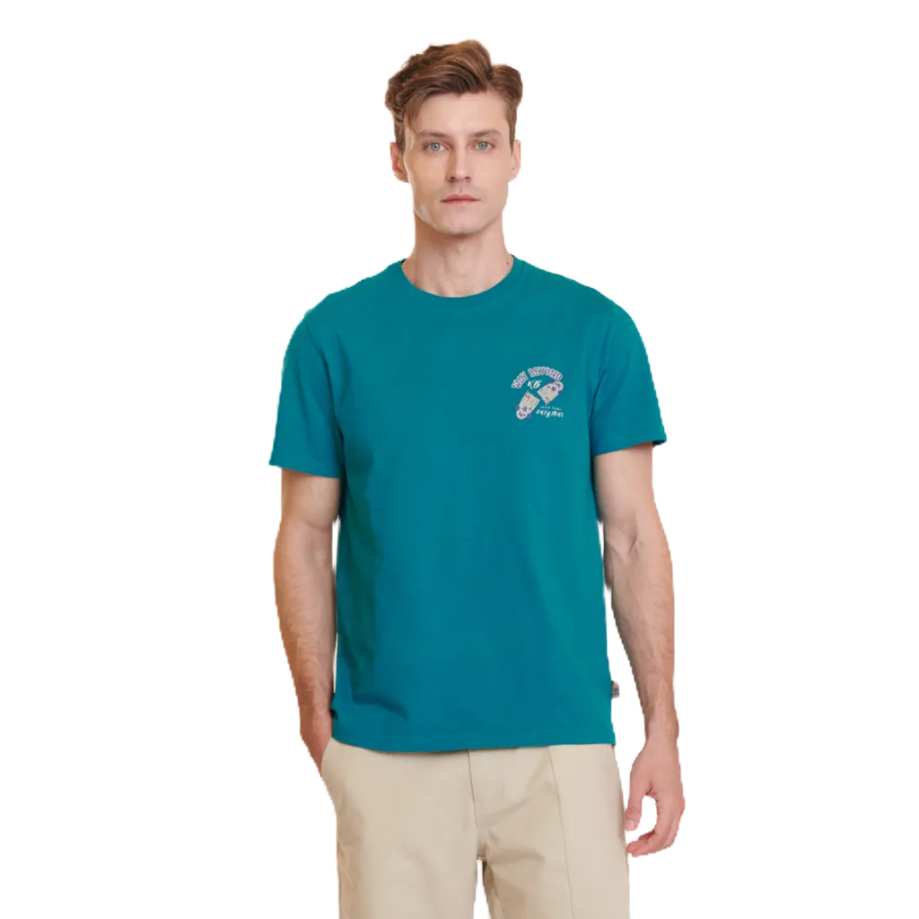 Khaki Bros. - คาคิบรอส - Round neck t-shirt - เสื้อยืดคอกลม - KM23K001