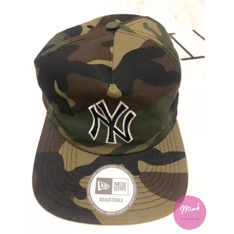 (แฟชั่น) หมวก New Era - New York Yankee Camo (ลายพราง)