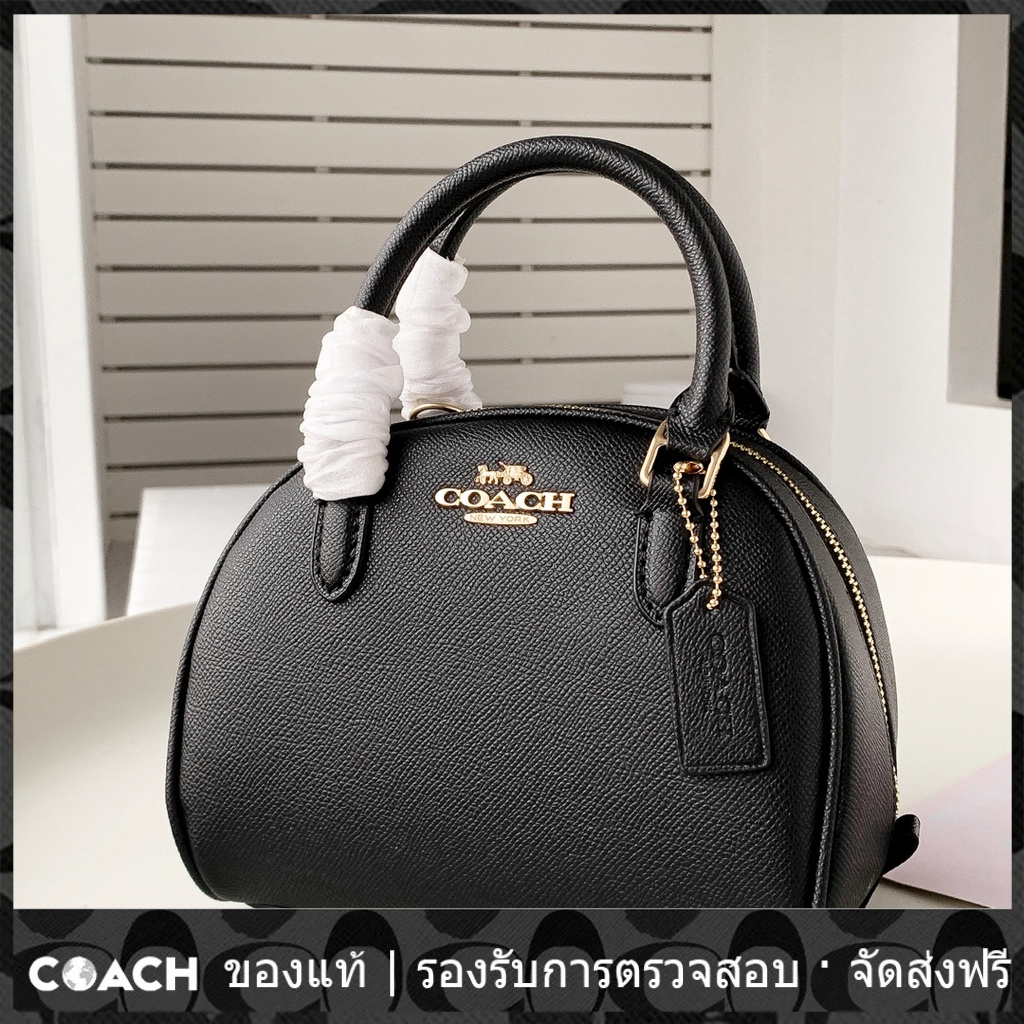 OUTLET💯 Coach แท้ CA591 Sydney Retro Half Moon Bag/กระเป๋าสะพายผู้หญิง