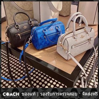 OUTLET💯 Mini Rowan Crossbody C9947 GALLERY กระเป๋าสะพายข้างผู้หญิงมินิ Coac h กระเป๋าถือ