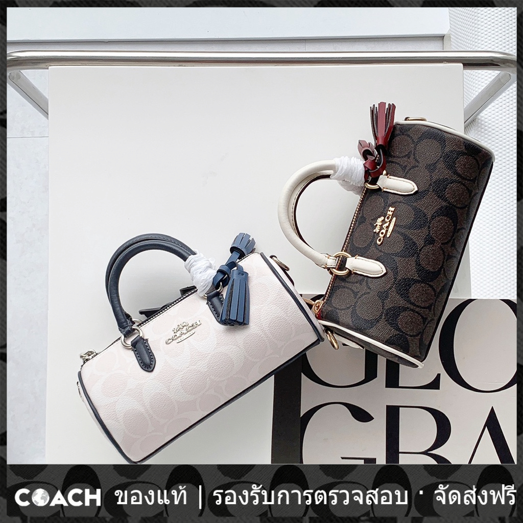 OUTLET💯 Coach แท้ CB874 Mini Shoulder Bag กระเป๋าสะพายข้าง