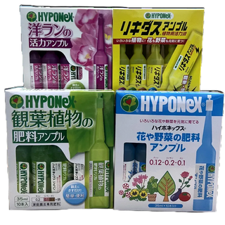 พร้อมส่ง !! Hyponex แอมเพิล ปุ๋ยน้ำ ปุ๋ยปัก อันดับ 1 จากญี่ปุ่น