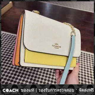 OUTLET💯 Coach แท้ 8630 c8630 Klare Flip กระเป๋าสตรี กระเป๋าสะพายไหล่ กระเป๋าเมสเซนเจอร์ กระเป๋าโซ่