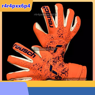 Reusch PureContact 2023 ถุงมือผู้รักษาประตูฟุตบอล ยางพารา แบบมืออาชีพ ป้องกันนิ้วมือ ที่แข็งแกร่ง สําหรับผู้ชาย