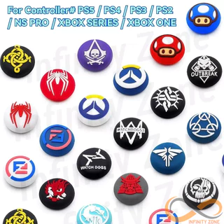 (1อัน) ซิลิโคนหุ้มปุ่มอนาลอคจอย PS5 /PS4 /PS3 /PS2 /Xbox Series /Xbox /Joy Pro Switch /Grip Cap, Controller #ลิ้งค์1
