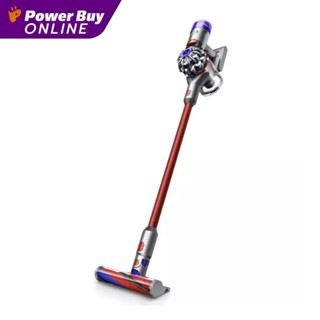 DYSON V8 Slim Fluffy เครื่องดูดฝุ่นแบบด้าม (425 วัตต์, 0.54 ลิตร, สี Iron/Red) รุ่น SV10KV8 SLIMFFIR/RD