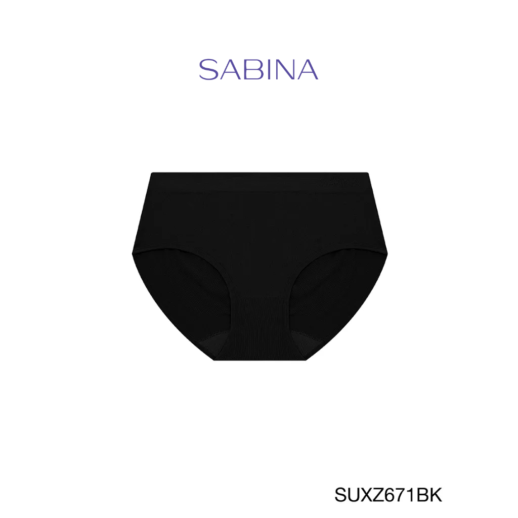 Sabina กางเกงชั้นใน รุ่น Panty Zone รหัส SUXZ671BK  สีดำ