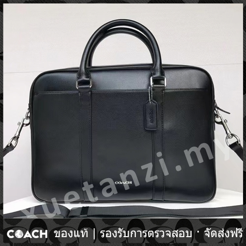OUTLET💯 Coach แท้ F71681 กระเป๋าเอกสารผู้ชาย กระเป๋าโท้ท