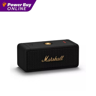 MARSHALL Emberton II ลำโพงบลูทูธพกพา (สี Black and Brass) รุ่น 1006234