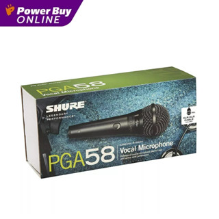 SHURE ไมโครโฟนไร้สาย (สีดำ) รุ่น PGA58-QTR