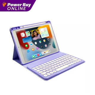 HEAL Smart Wireless Keyboard เคสสำหรับ iPad 10.2 (สีม่วง) รุ่น CASE KEYIPAD10.2”PP