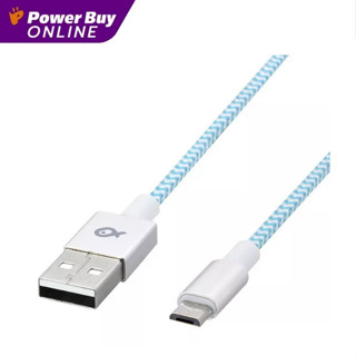 POSS สายชาร์จ Micro USB (1 เมตร, สีฟ้า) PSMICRO-1TBU