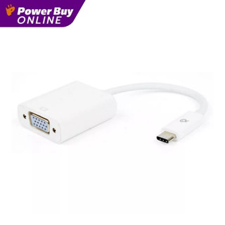 POSS อะแด็ปเตอร์ USB C to VGA รุ่น PSCV1WH-18