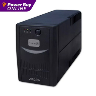 ZIRCON เครื่องสำรองไฟ (450 วัตต์)   รุ่น TITANIUM TN850VA